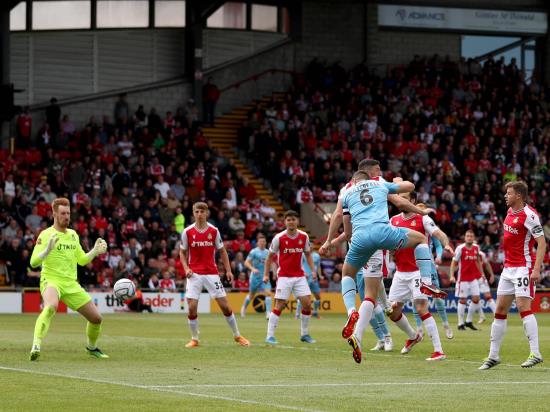 Luke Waterfall nets dramatic winner as Grimsby edge nine-goal play-off thriller