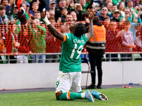 Michael Obafemi inspires Ireland to emphatic Nations League win over Scotland