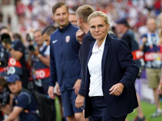 Sarina Wiegman hails eight-goal England’s performance on ‘incredible evening’