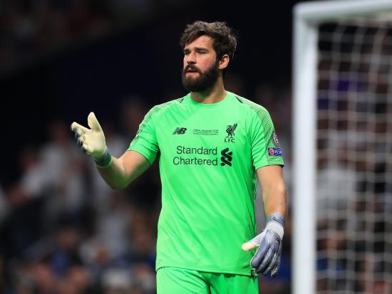 Liverpool without injured pair Alisson Becker and Diogo Jota in Community Shield