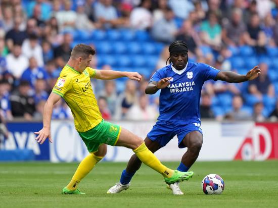 Cardiff start with victory in bad-tempered clash against Norwich