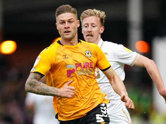 Newport defender James Clarke to miss visit of former club Walsall