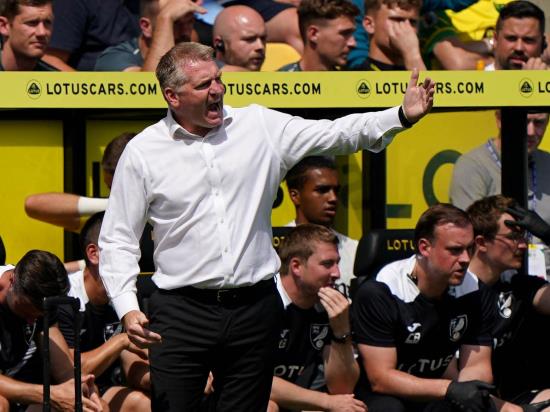 Dean Smith criticises ‘scandalous’ penalty decision as Norwich draw with Wigan