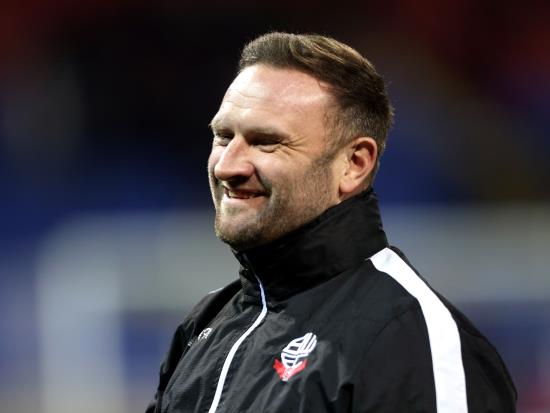 Ian Evatt refuses to get carried away with Bolton’s comfortable win over Wycombe
