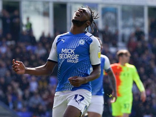 League One pacesetters Peterborough progress with victory over Plymouth