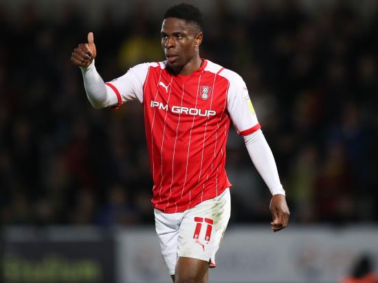 Rotherham withstand Port Vale fightback to progress in Carabao Cup