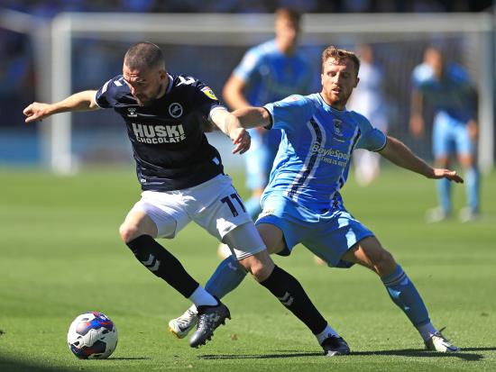 Millwall come from two goals down to see off Coventry