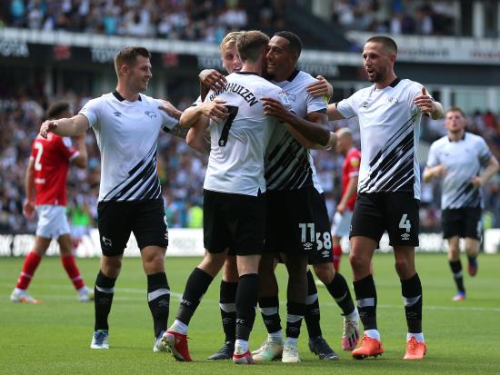 Nathaniel Mendez-Laing on target as Derby earn 2-1 win over Barnsley