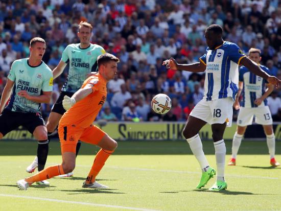 Newcastle duo Nick Pope and Kieran Trippier keep Brighton out in stalemate