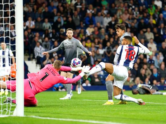 Struggling West Brom frustrated by Cardiff