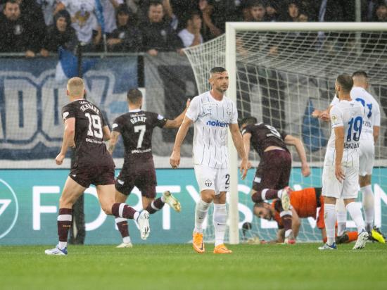 Hearts punished for poor defending in defeat to Zurich