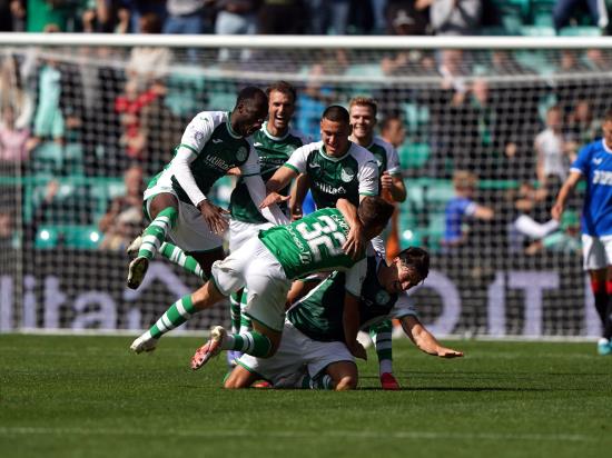 Josh Campbell denies nine-man Rangers at the death at Hibernian