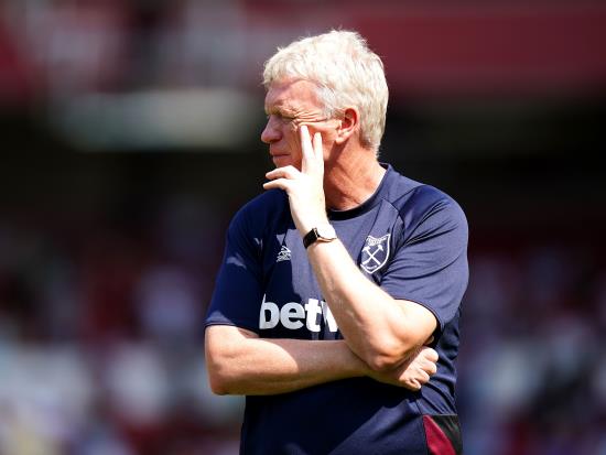 David Moyes admits West Ham’s poor start to season is concerning