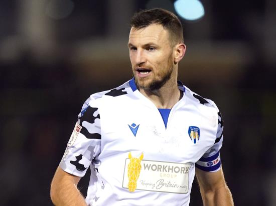 Colchester without Tommy Smith again as they host Brentford in Carabao Cup