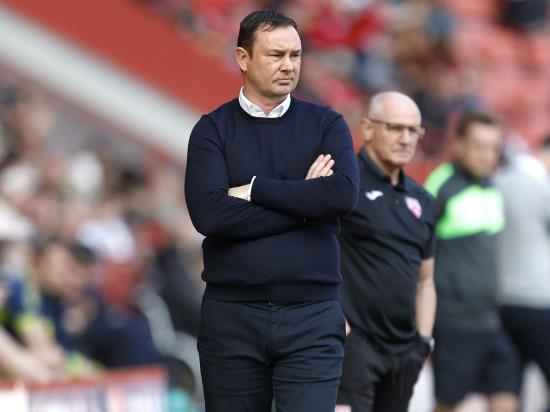 Derek Adams hopes for glamour tie to boost Morecambe’s transfer funds
