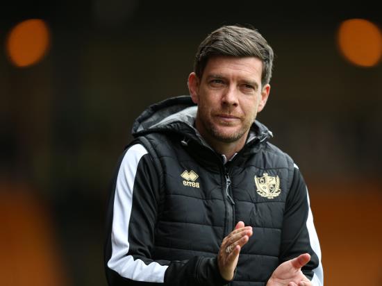 Darrell Clarke may make changes for Port Vale’s visit of Portsmouth