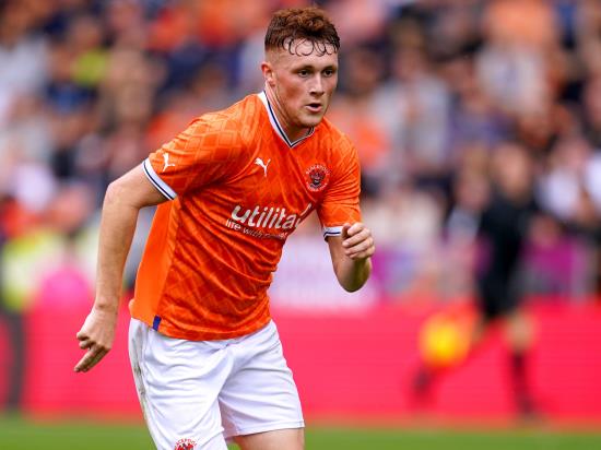 Blackpool face Bristol City without suspended Sonny Carey