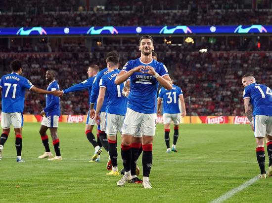 Rangers beat PSV Eindhoven to secure Champions League football