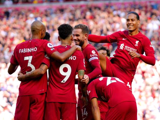 Liverpool equal Premier League record with nine-goal demolition of Bournemouth