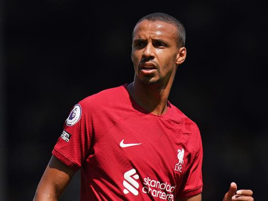 Liverpool boosted by Joel Matip and Curtis Jones returns ahead of Newcastle game