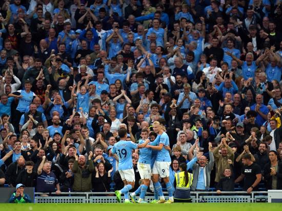 Erling Haaland hits another hat-trick as Manchester City cut Forest down to size