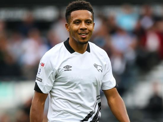 Korey Smith missing for Derby’s game with Plymouth