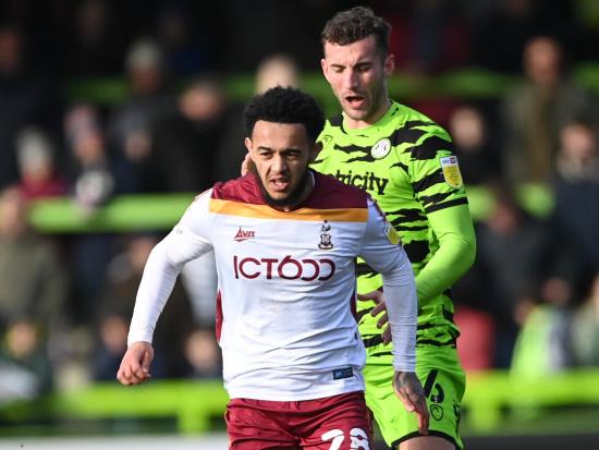 Dion Pereira set to start for Bradford against Walsall following loan move