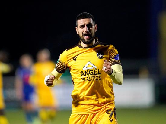 Omar Bugiel remains doubtful for Sutton’s clash with Harrogate