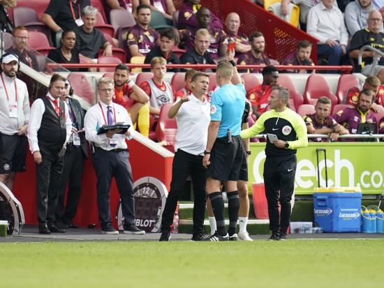 Jesse Marsch wants talks with officials after Leeds lose at Brentford