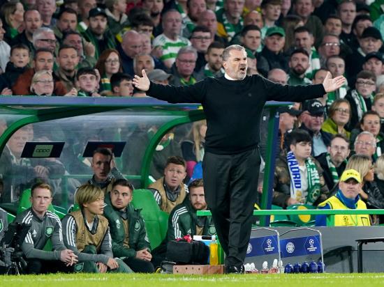 Ange Postecoglou rues missed chances after Celtic lose to Real Madrid