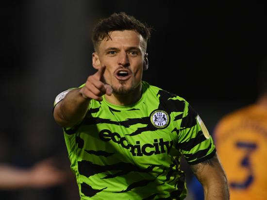 Josh March nets late winner as Forest Green bounce back with Accrington win