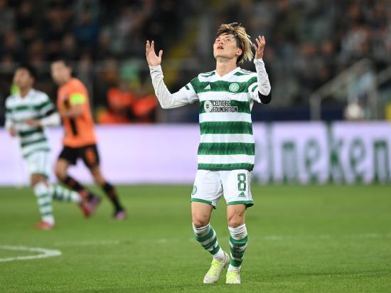 Celtic frustrated during Shakhtar Donetsk draw in Warsaw