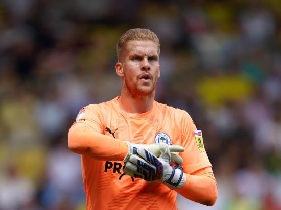 Ben Amos set to miss out again when Wigan take on Reading