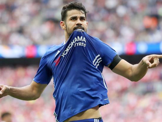 New Wolves striker Diego Costa could feature against Manchester City
