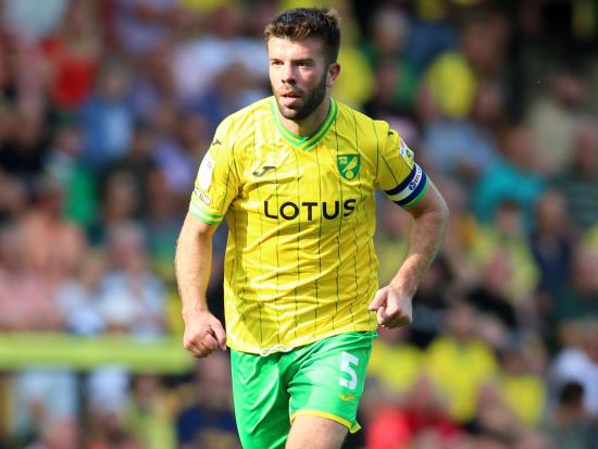 Norwich captain Grant Hanley an injury concern for the visit of West Brom