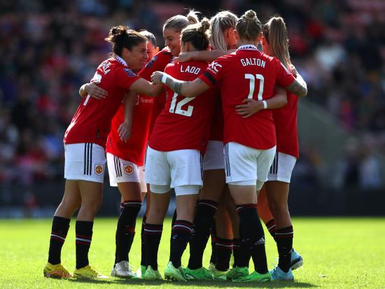 Alessia Russo on target as Manchester United thrash Reading