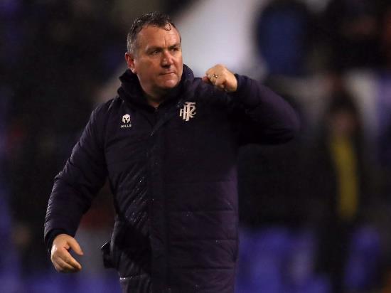 Micky Mellon lauds ‘real team performance’ as Tranmere shock Salford