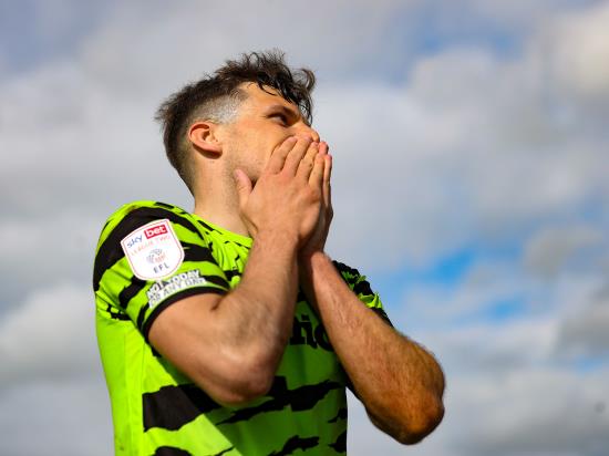 Josh March remains doubt for Forest Green ahead of Exeter clash