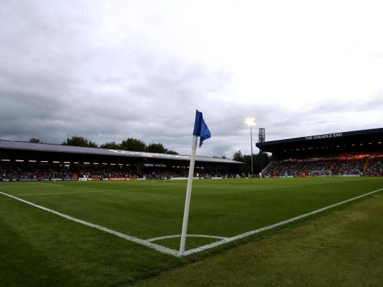 Akil Wright suspended for Stockport’s visit of Walsall