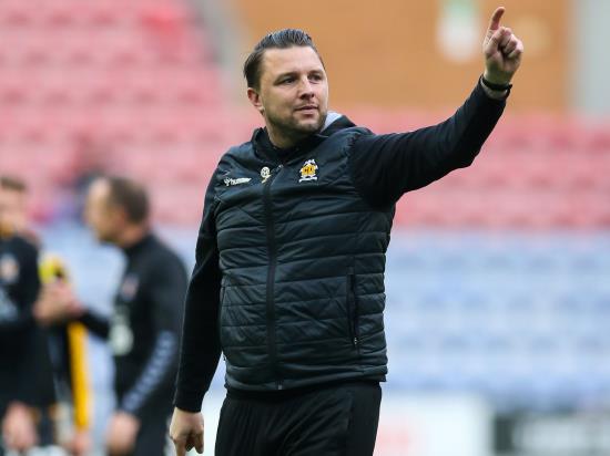 Mark Bonner in charge for Cambridge’s game against Derby after Rotherham talks