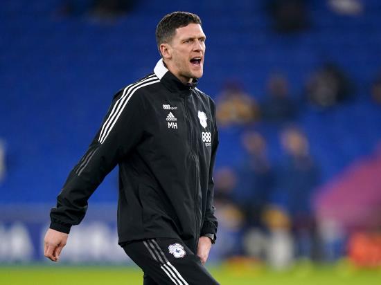 Mark Hudson takes charge of Cardiff for Burnley clash