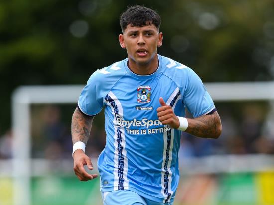 Gustavo Hamer starts suspension as Coventry take on Middlesbrough