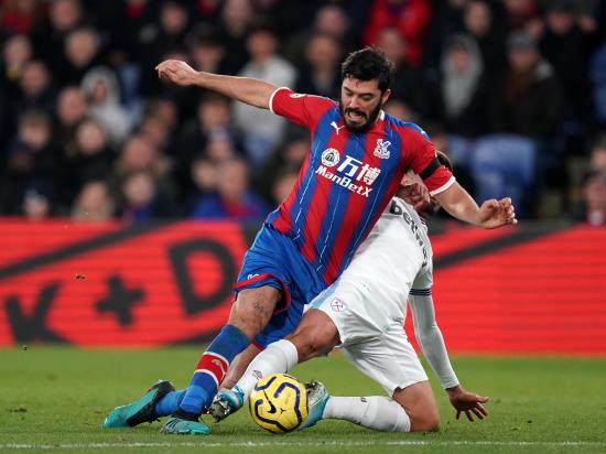 James Tomkins back for Crystal Palace’s game with Chelsea
