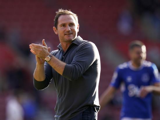 Frank Lampard hails Everton progress after long-awaited away win at Southampton
