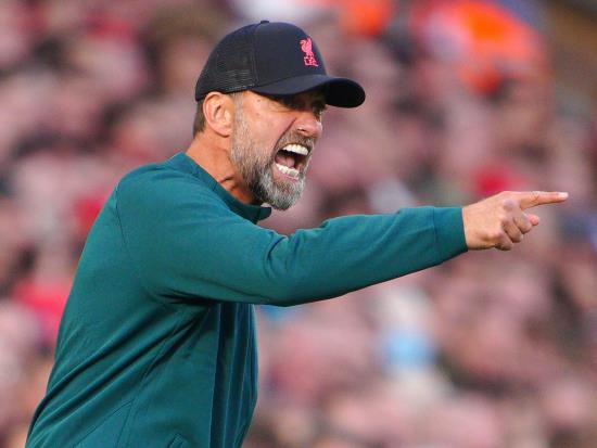 The pressure is there: Jurgen Klopp admits Liverpool are lacking confidence