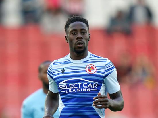 Reading captain Andy Yiadom faces a spell on the sidelines
