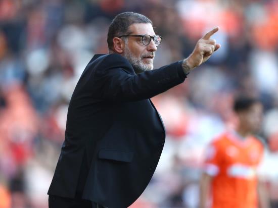 Slaven Bilic questions players’ attitude as Watford slip to defeat at Blackpool