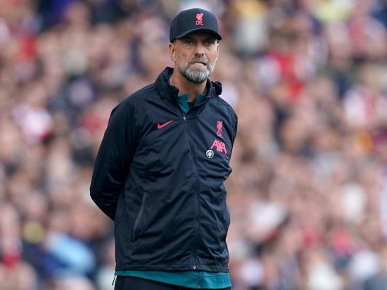 Jurgen Klopp rules Liverpool out of title race as injuries add to Reds’ worries