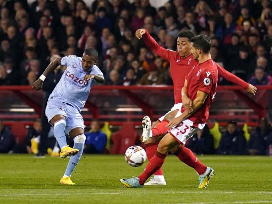 Stunning Ashley Young equaliser earns Aston Villa point at Nottingham Forest