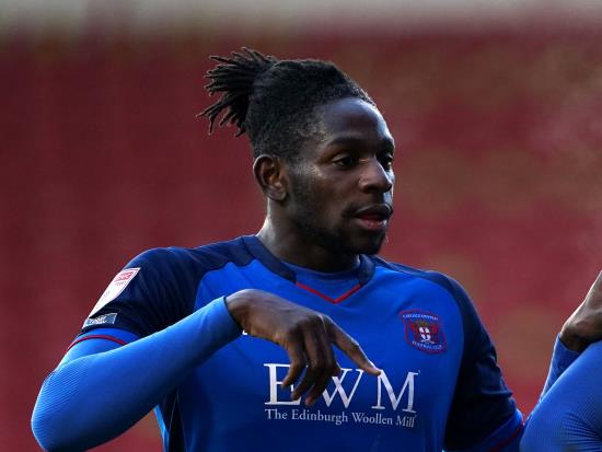 Omari Patrick faces late fitness test ahead of Carlisle’s clash with Doncaster